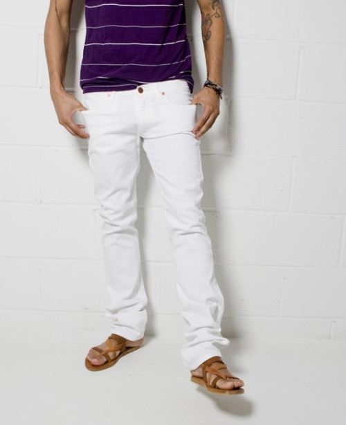 White Slim Jeans