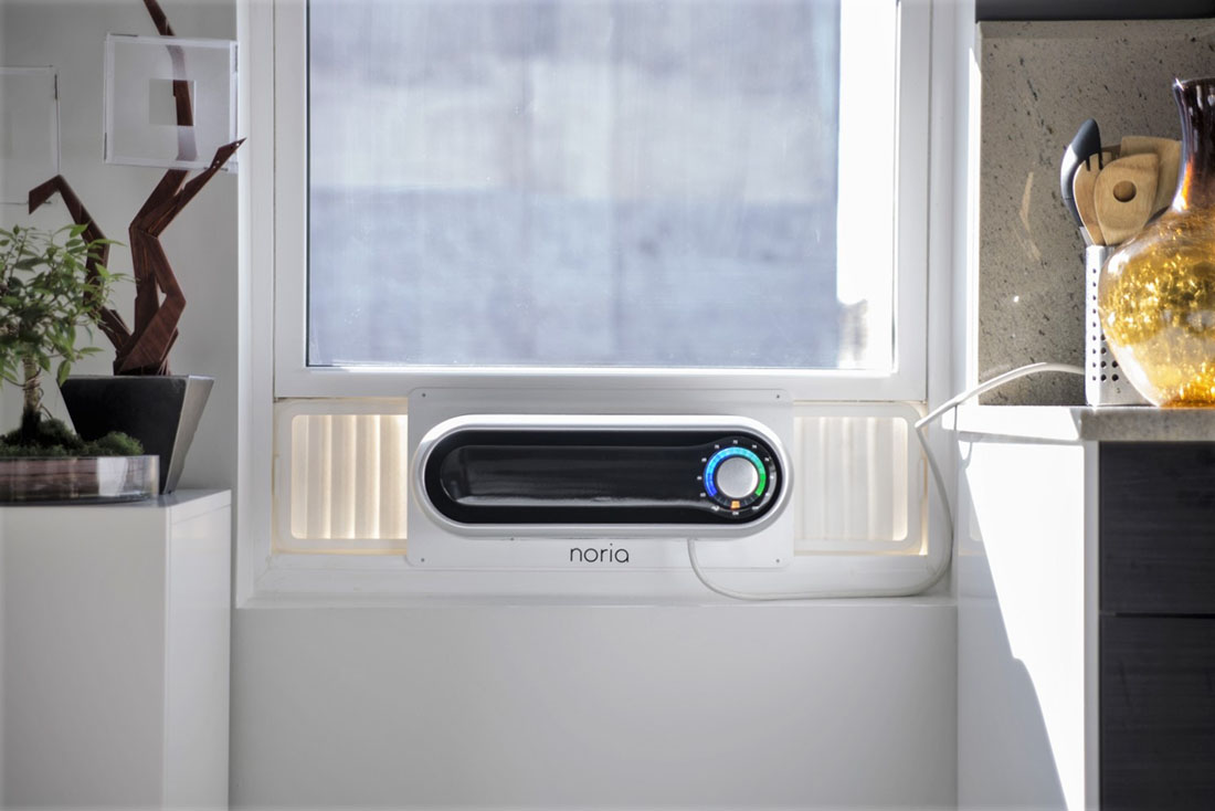 Noria Is A Smart Window AC Unit That's Beautifully Designed Por Homme