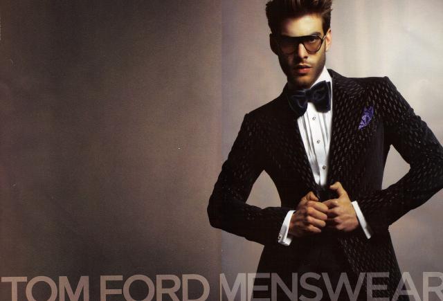 Tom ford menswear ad