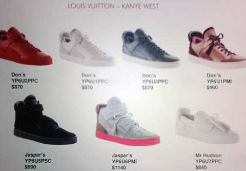 Kanye West for Louis Vuitton Sneaker