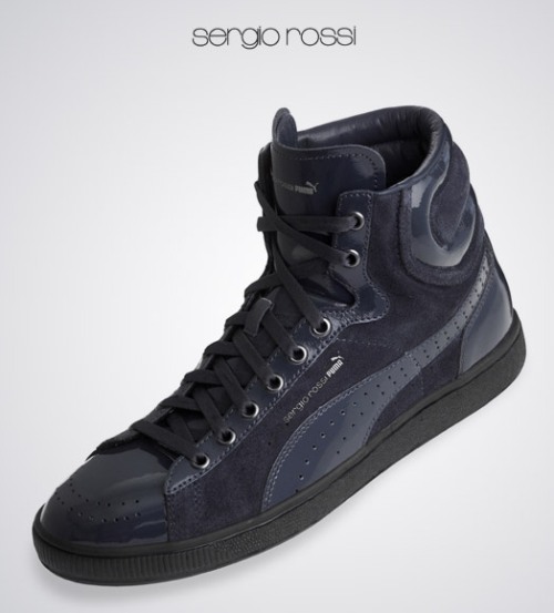 F W 2009 Sergio Rossi x Puma Footwear Por Homme Men s Luxury Lifestyle Magazine