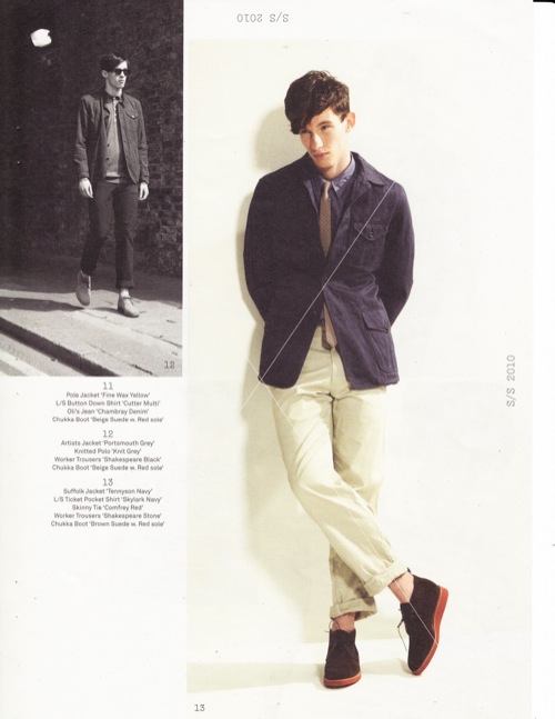 Spring/Summer 2010: Oliver Spencer Lookbook - Por Homme - Contemporary ...