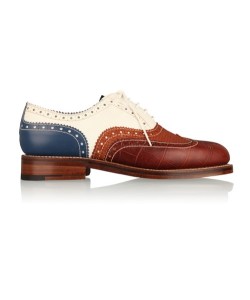 Grenson x My-Wardrobe Multi Colour Brogues