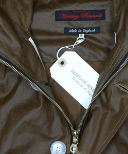 Heritage Research British Millerain Longline Parka