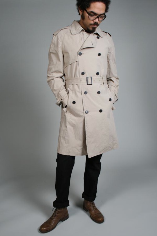 Fifth Avenue Shoe Repair Poplin Trench Coat