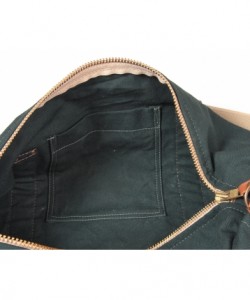 Tannis Hegan Green Canvas Duffle