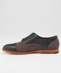 Vanishing Elephant Fairmont Canvas/Leather Oxford Shoe