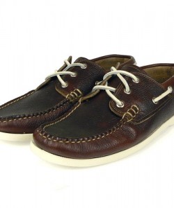 Yuketen Grain Brown Boat Shoe [S/S 2010]