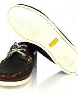 Yuketen Grain Brown Boat Shoe [S/S 2010]