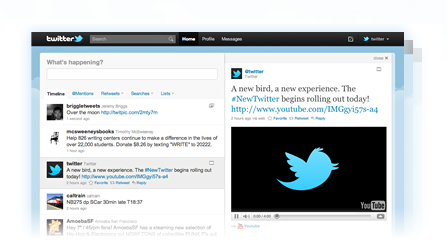 Introducing | The New Twitter.com