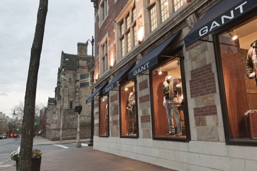 Now Open | Gant Campus Store in Yale's New Haven