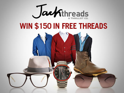 Giveaway | $150 Credit to JackThreads