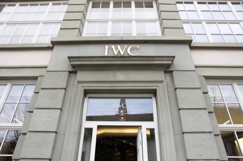 iwc watch factory tour