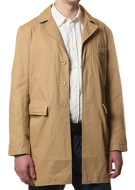 Creep by Hiroshi Awai Cotton Shop Coat - Por Homme - Contemporary Men's ...