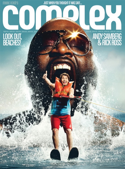 Rick Ross & Andy Samberg Cover Complex July/July 2011 Issue