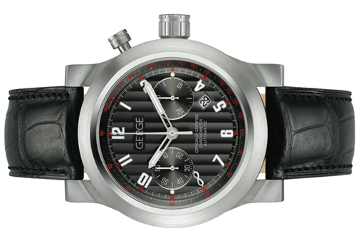 Gergé M3 Titanium Mono-Pusher Chronograph