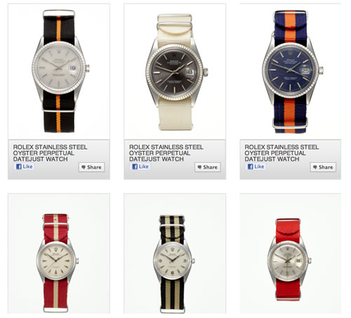 Hodinkee for GiltMAN | Vintage Rolex Watches on NATO Straps