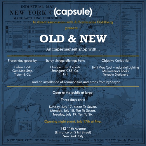 Old & New Shop for (capsule) by ACL and Randy Goldberg