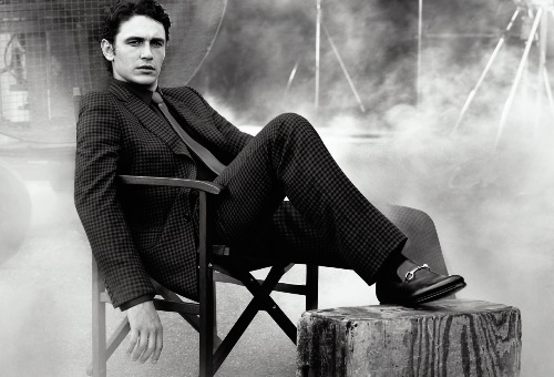 James Franco for Gucci Made To Measure Ad Campaign