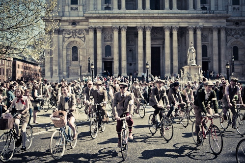 Rugby Ralph Lauren Bring Tweed Run to New York