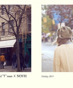 GANT Rugger x NOVH Fall/Winter 2011 Holiday Collection Lookbook