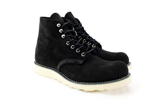 Red Wing Heritage x Blends Black Suede Boot