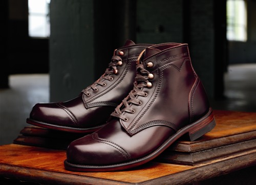 Leffot x Wolverine 1000 Mile 721 LTD Boot for Japan Auction - Por Homme