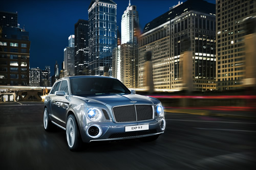 Bentley EXP 9 F SUV Concept Unveiled at Geneva Motor Show