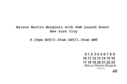 Maison Martin Margiela for H&M Fall/Winter 2012 NYC Launch Video Recap