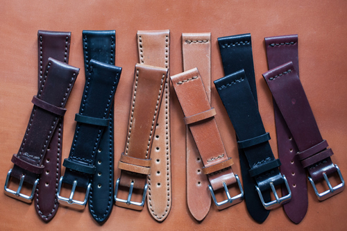 Now Available | HODINKEE Horween Shell Cordovan Watch Straps