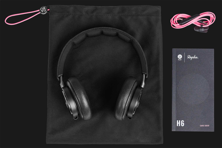 Introducing Rapha x B O PLAY H6 Headphones Por Homme