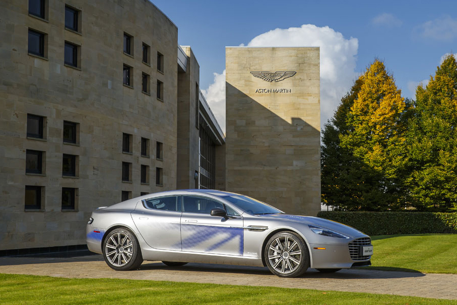 RapidE The First Aston Martin Electric Car