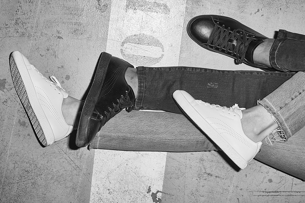 The Kooples Gives The Puma Clyde Some Parisian Flair - Por Homme ...