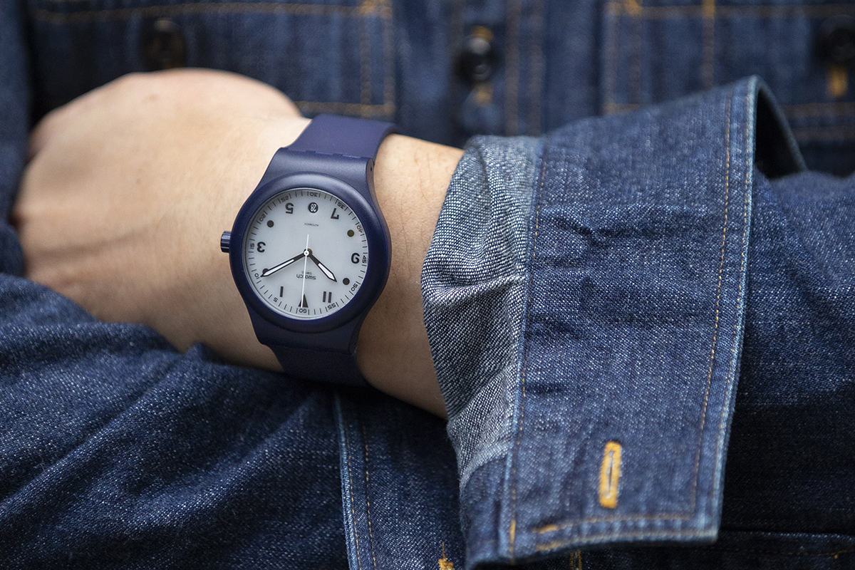 Hodinkee 2025 swatch blue