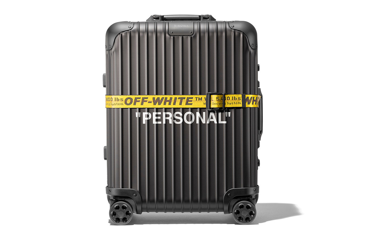 off white x rimowa white luggage