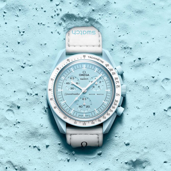 Omega Collabs With Swatch To Create $260 MoonSwatch Collection