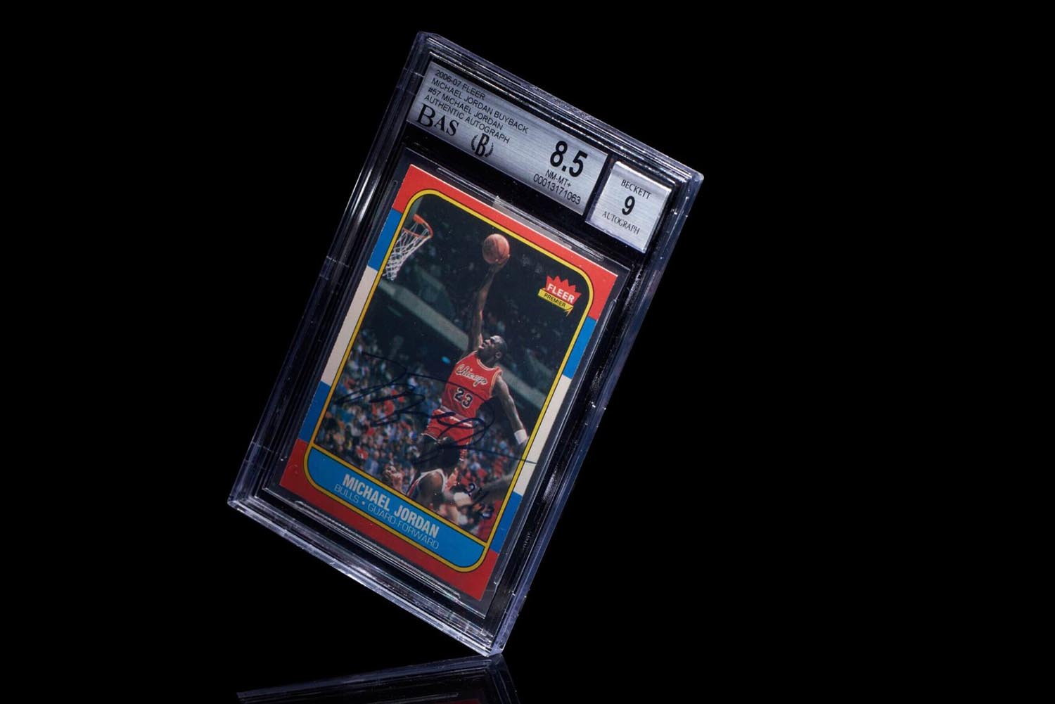 Michael Jordan rookie card