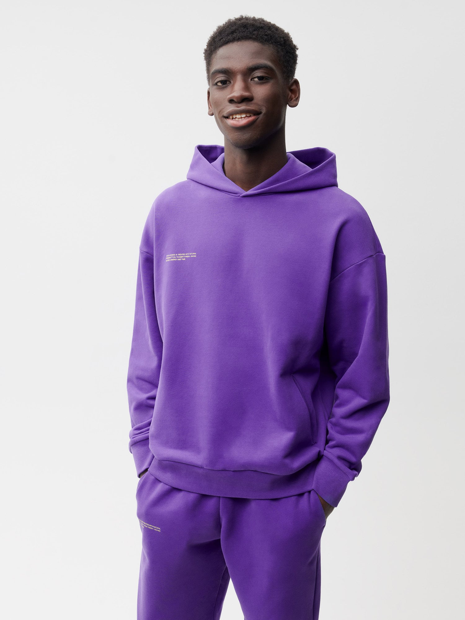 Pangaia best sale purple hoodie