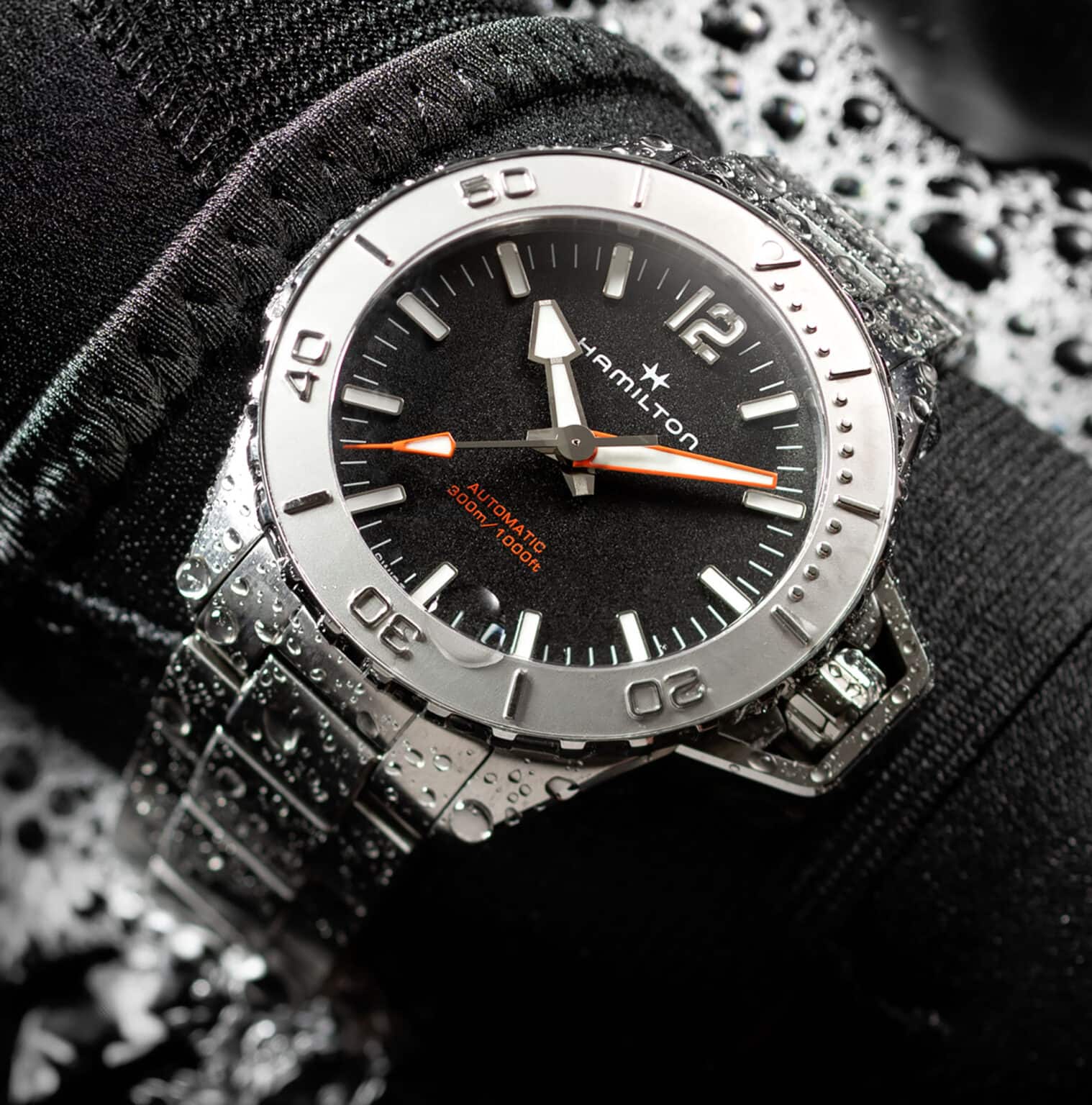 Hamilton automatic hotsell dive watch