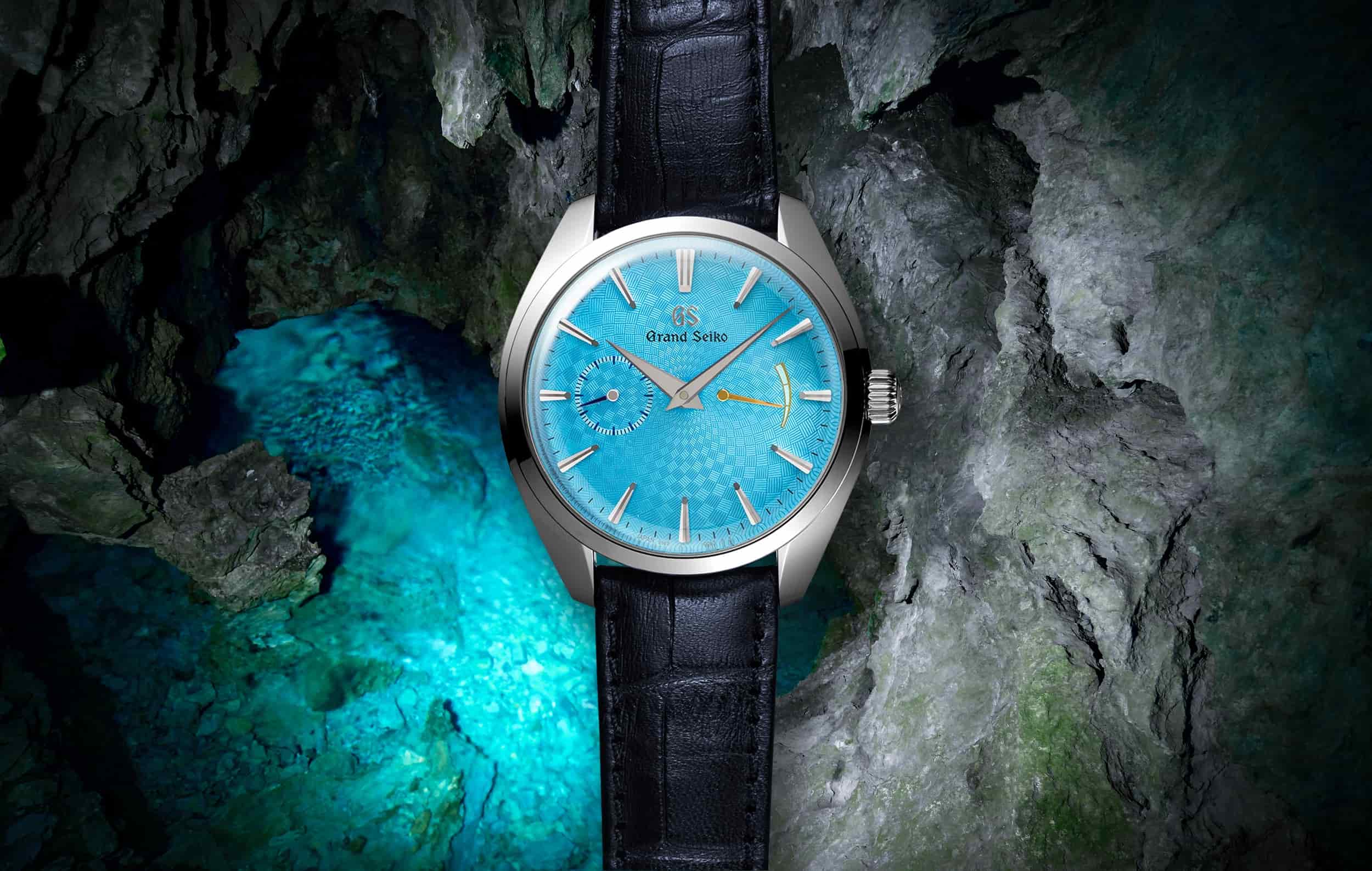 Grand Seiko SBGK015 Watch Inspired by Lakes of the Ry send