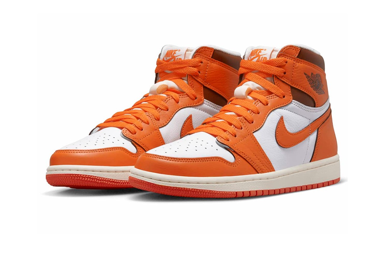 Air jordan discount 1 orange homme