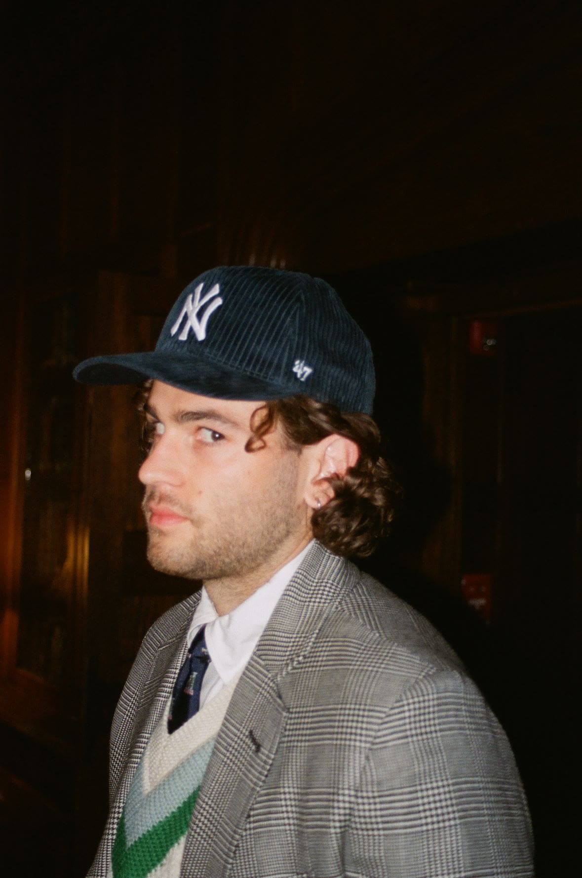 NY Yankees Hitch Cord Cap