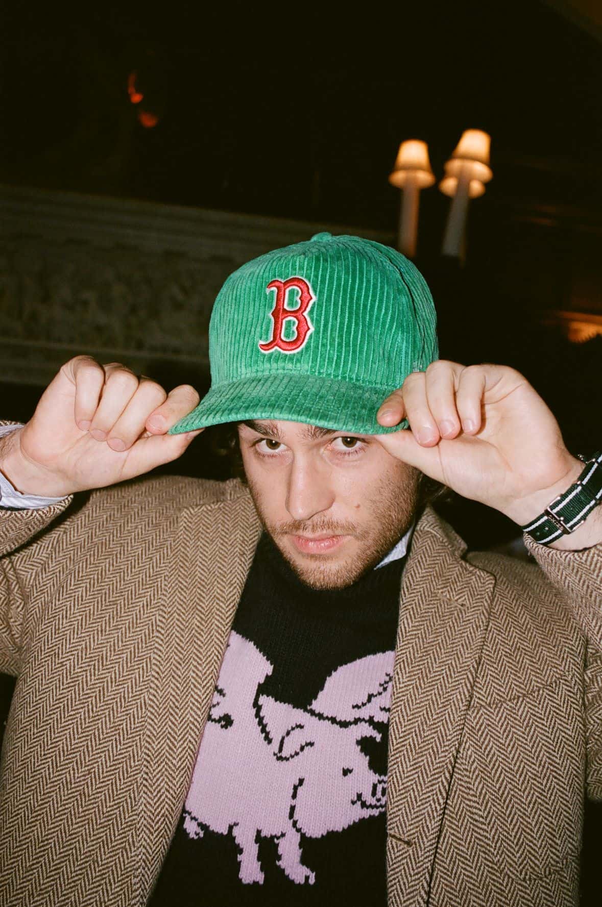 Rowing Blazers x '47 Blackwatch Red Sox Cap