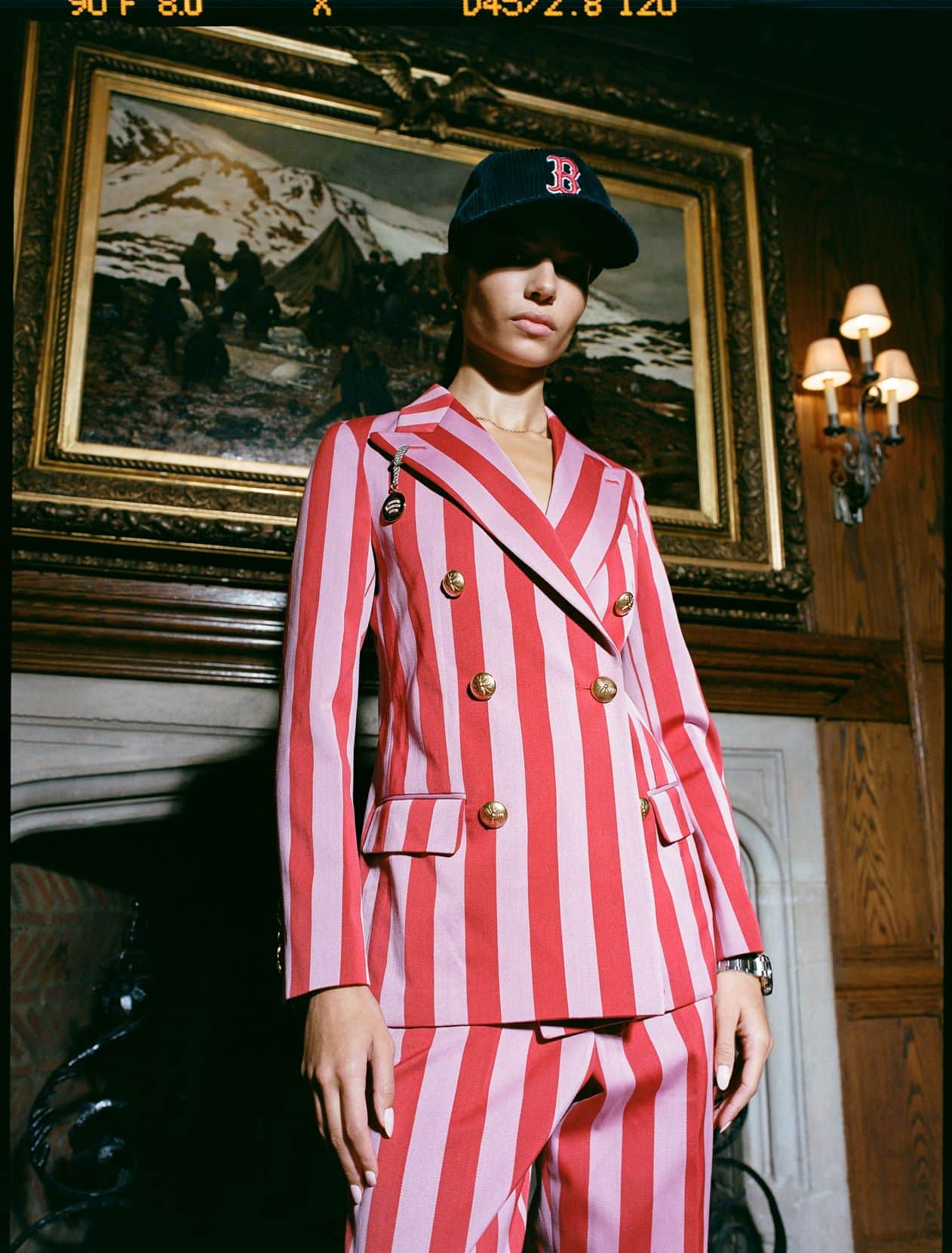 Rowing Blazers x '47 Blackwatch Red Sox Cap