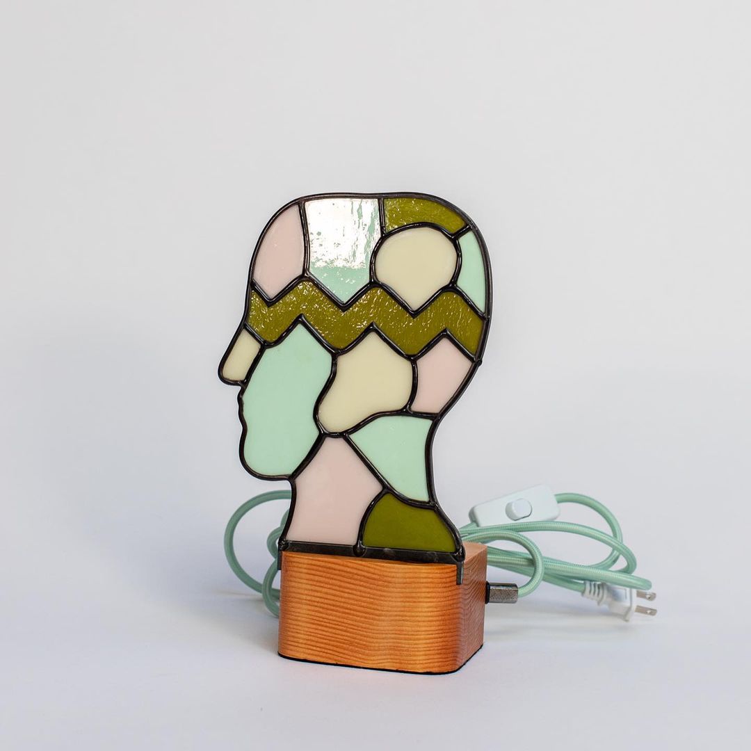 Brain Dead x Kerbi Urbanowski Releases Unique Stained Glass Table ...