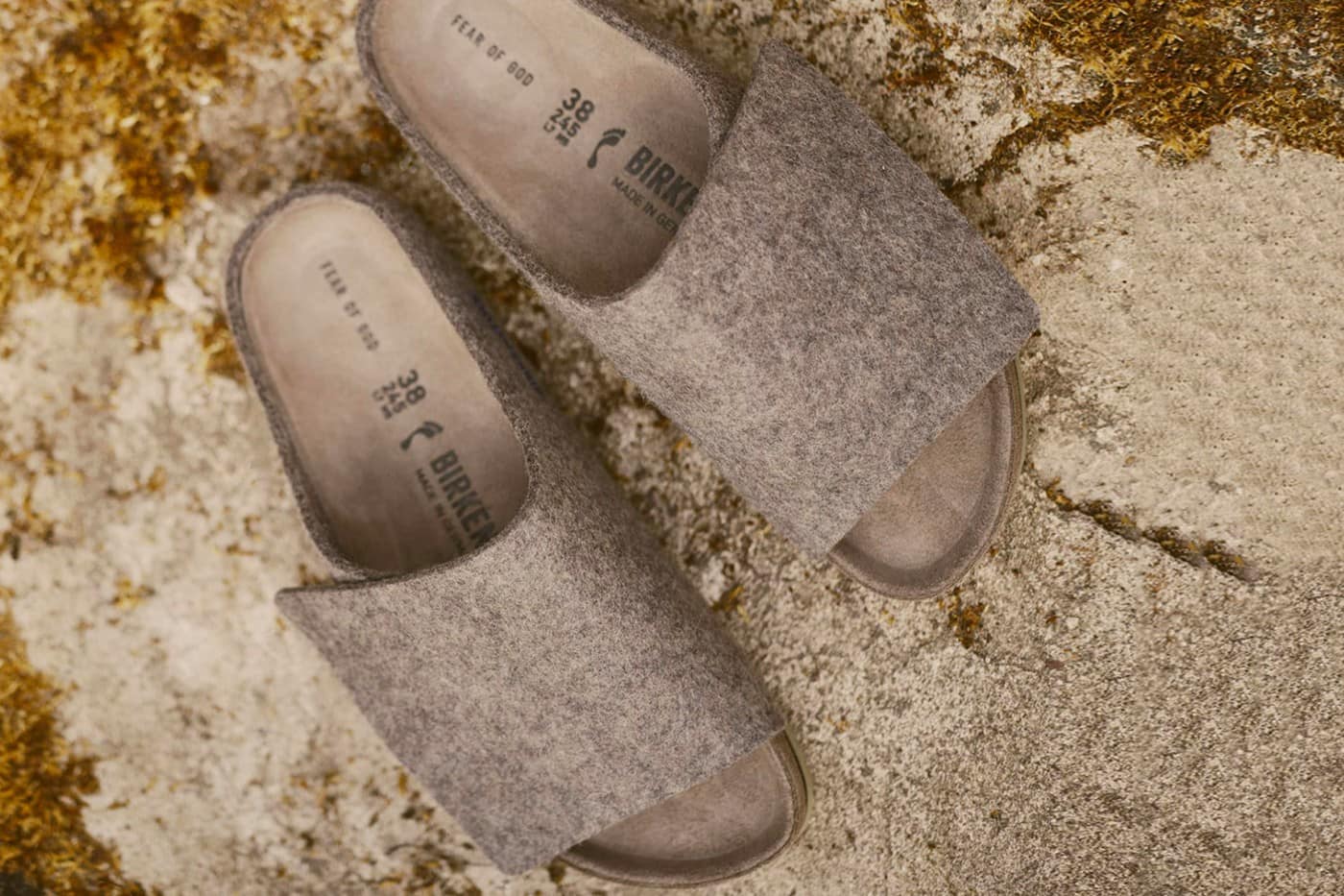 Fear of God x Birkenstock The Los Feliz Suede - Taupe in 2023