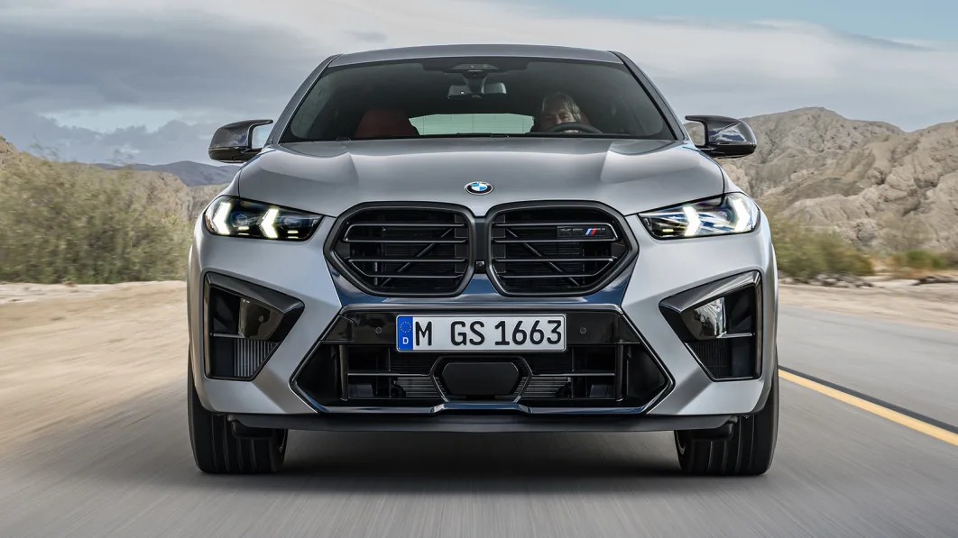 The 2024 BMW X5 M Competition and X6 M Competition.