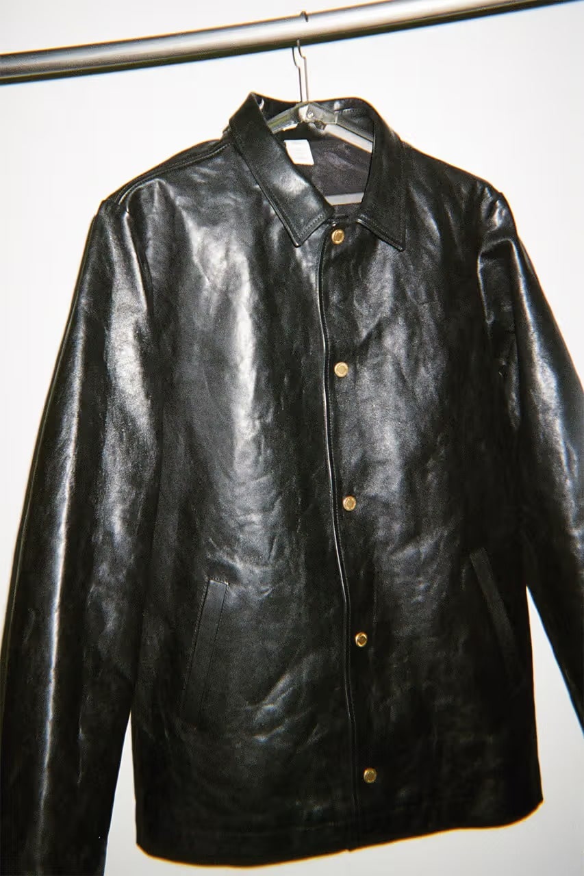 JJJJound Leather Coach Jacket Drops, A First With ECCO Leather