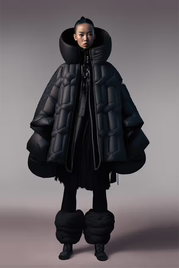 Moncler best sale fashion week