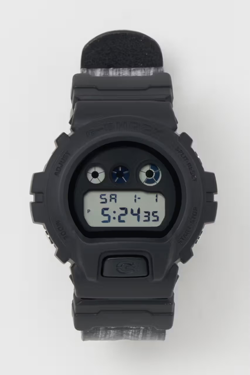 Hender Scheme x G-Shock DW-6900 Debut In Midnight Black - Por ...